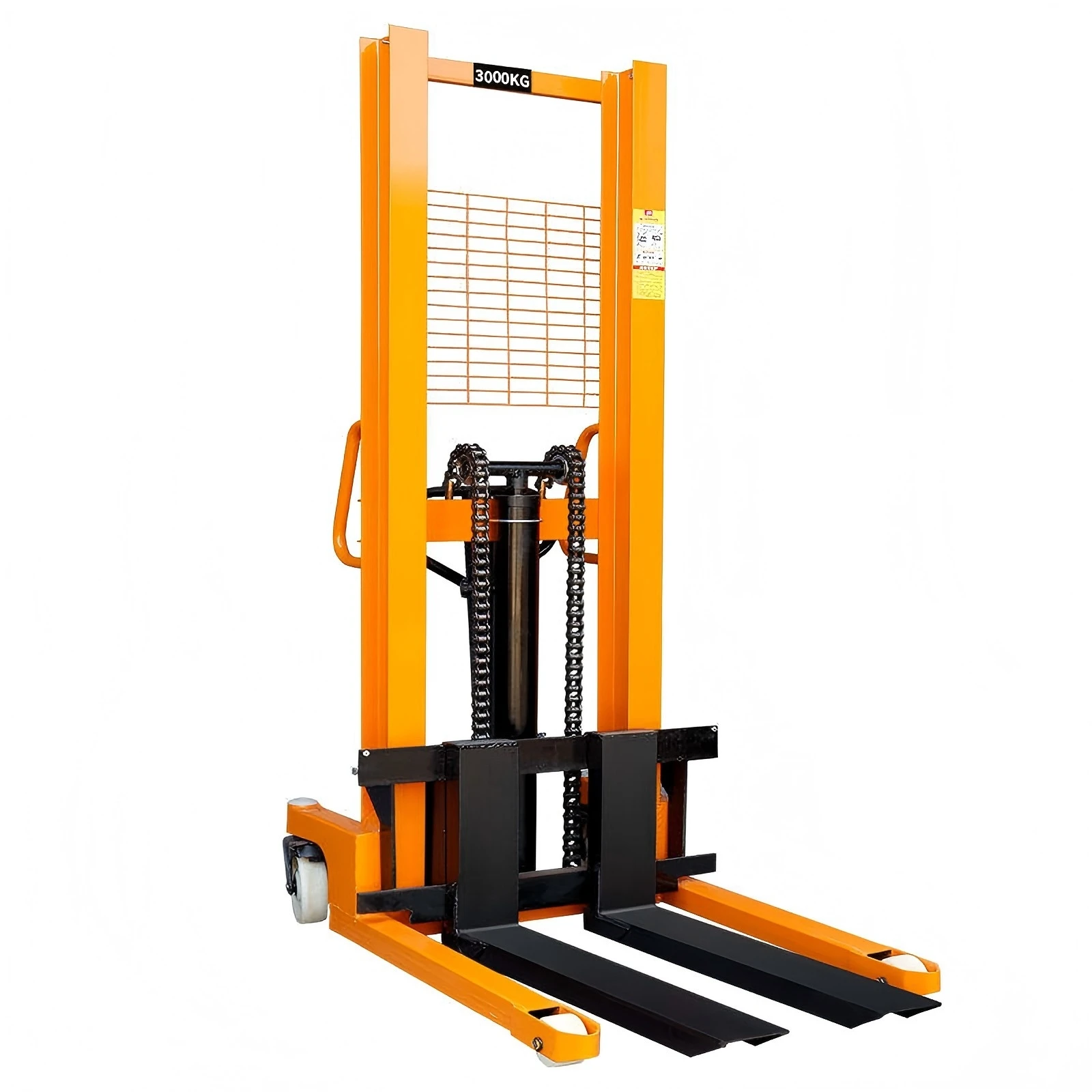 Elle itmeli forklift