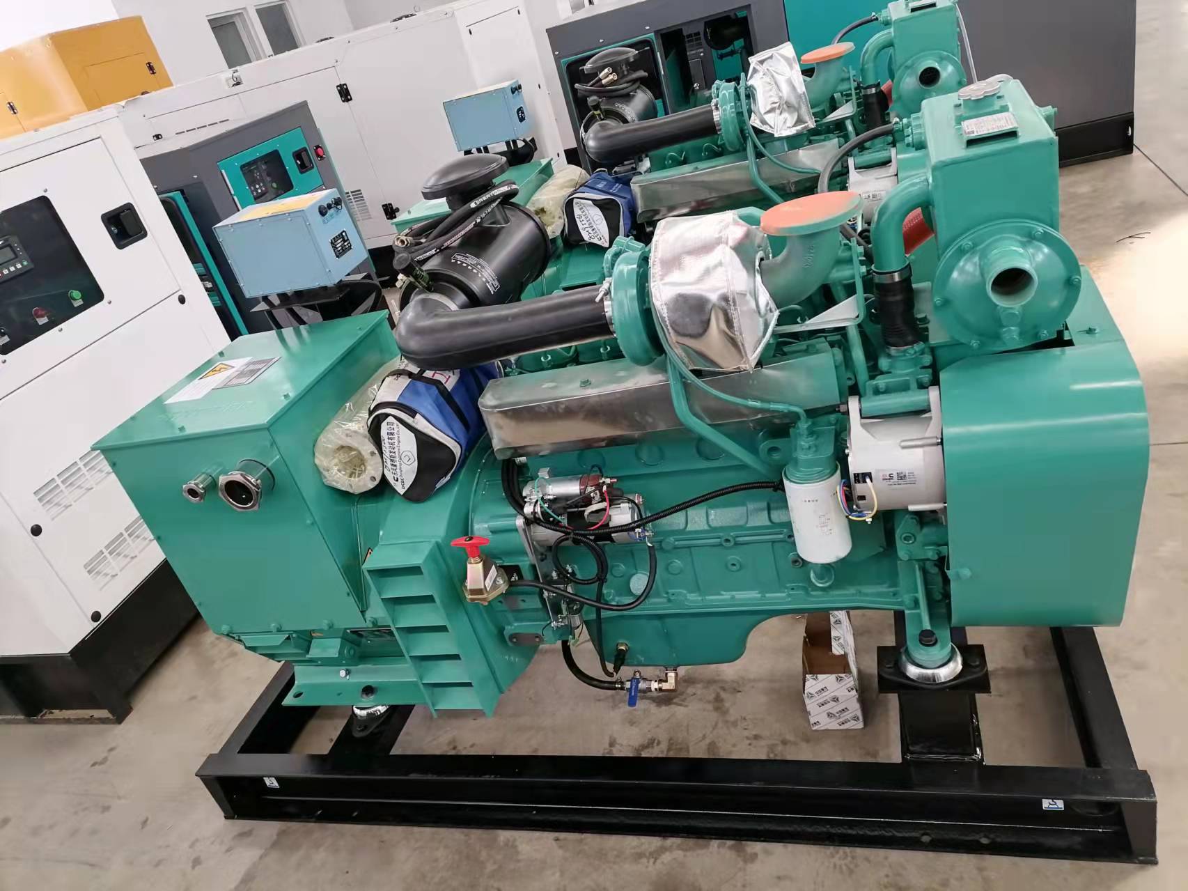 Küçük ve orta ölçekli gemi için en iyi 5 75kW ile 120kW deniz jeneratörü