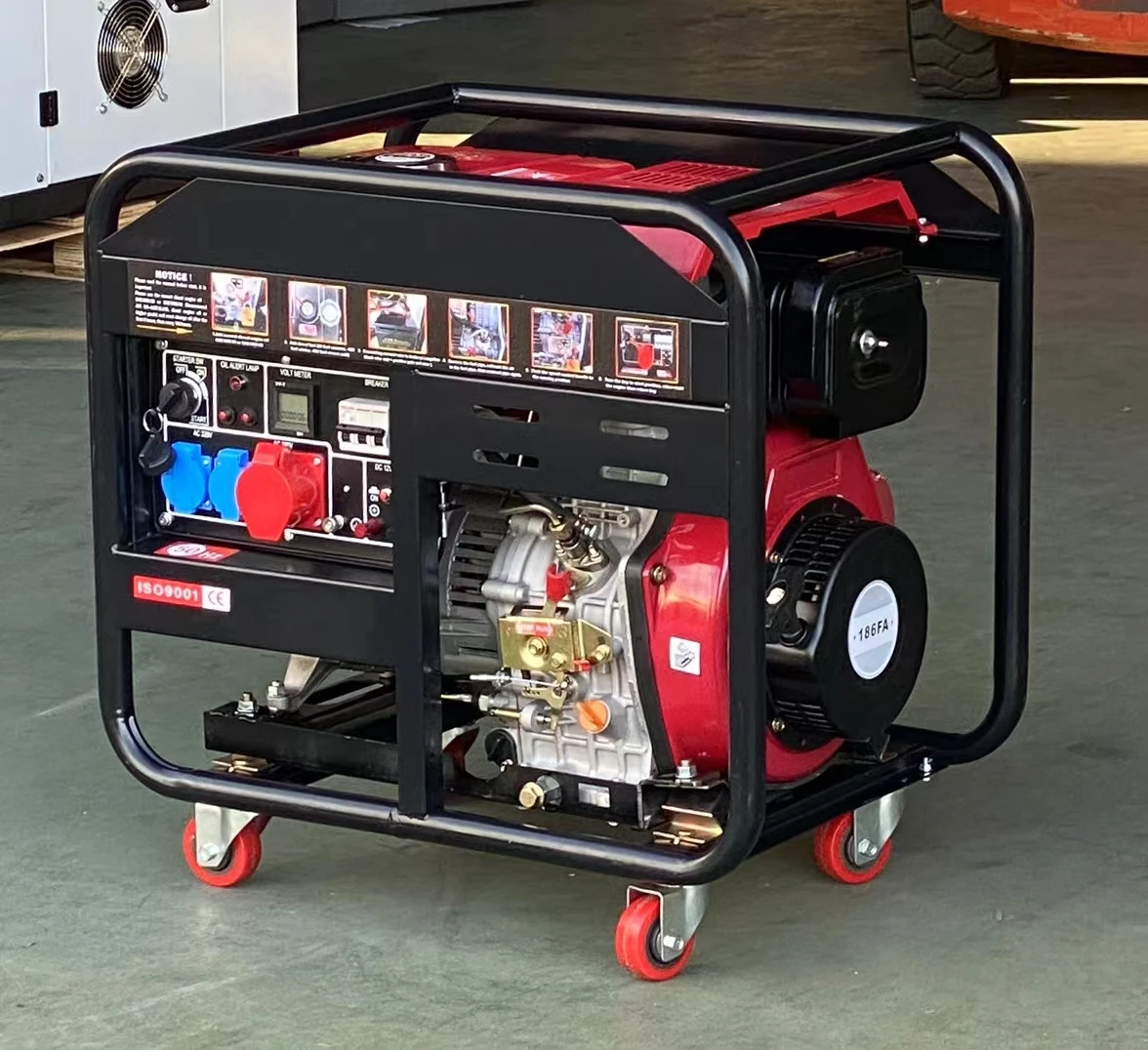 5kW ve 6kW A&ccedil;ık &Ccedil;er&ccedil;eve Dizel Jenerat&ouml;rler i&ccedil;in OEM &Ouml;zelleştirmesi